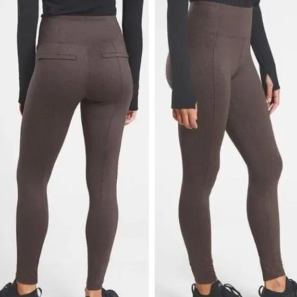 Athleta Delancey Houndstooth Tight Size Small - Picture 1 of 6